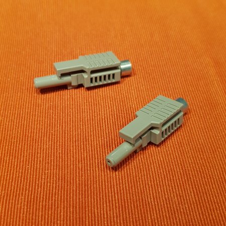 Conector la/gr , latching gris hfbr-4503  fibra plastica 3mm: