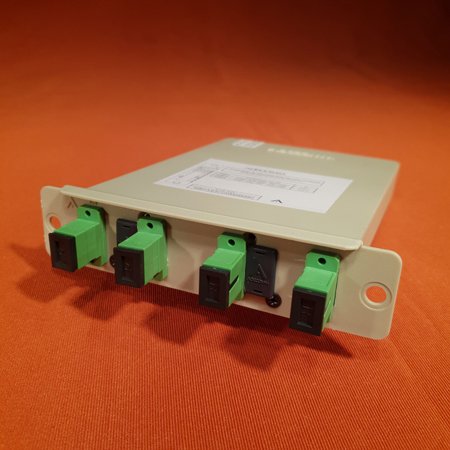Lgx cwdm module, 2x2, cwdm, a: 1490in, b: 1550in, c: 1310out, d: 1310in & 1490/1550out, sc/apc